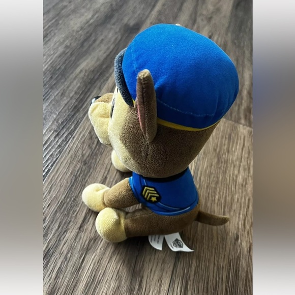 "Paw Patrol" CHASE Plush 6" Stuffed Police Officer Pup - Picture 3 of 6
